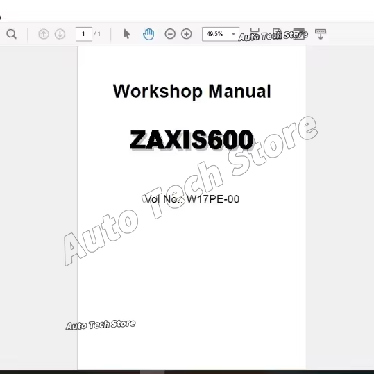 Tools In Workshop Pdf - Hitachi için Tam Atölye Kılavuzu Seti