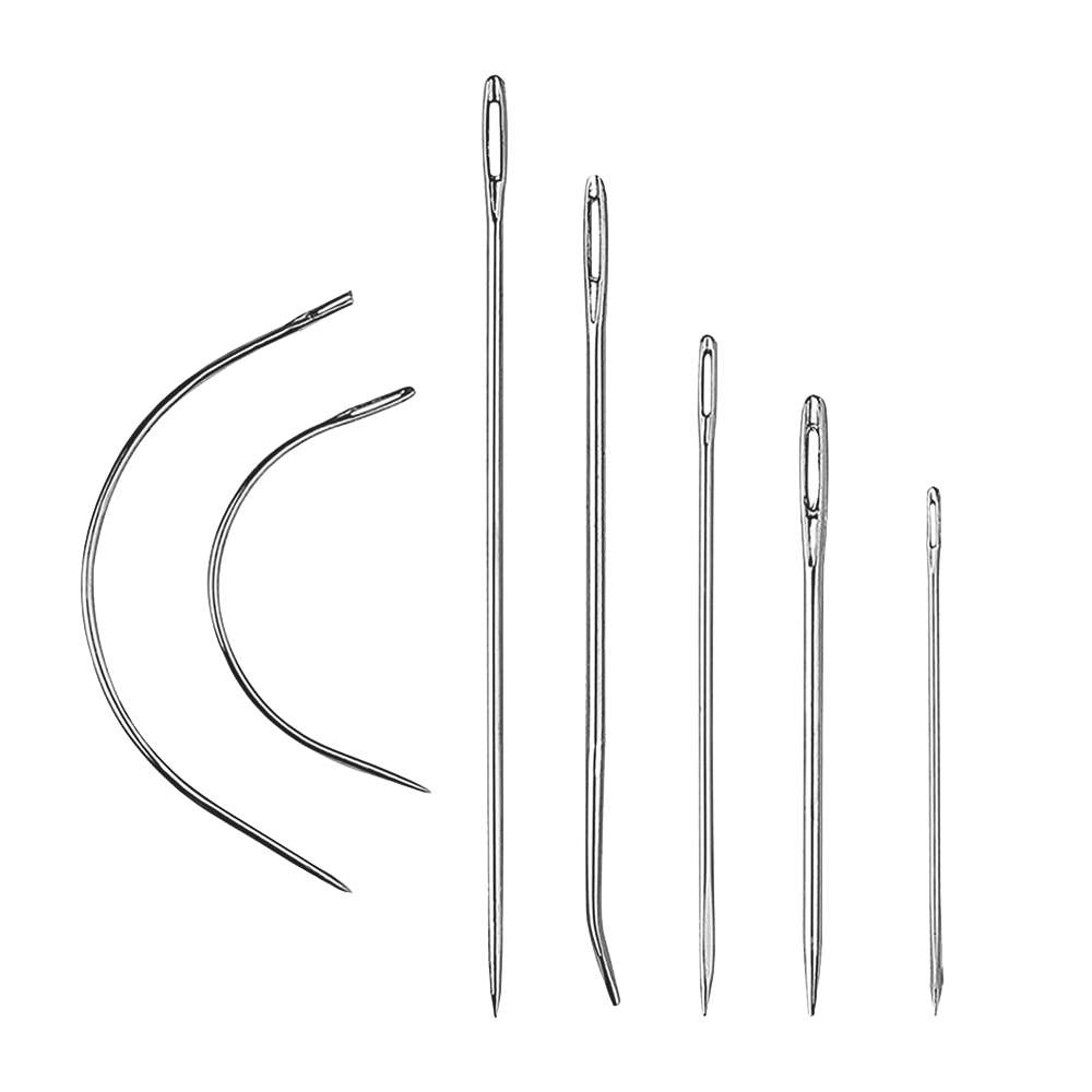 Mechanical Workshop Tools And Equipment - 7 adet/paket deri dikiş iğne ağır