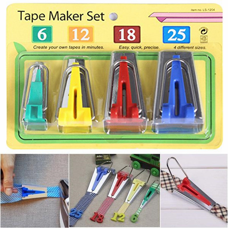Mechanical Workshop Tools And Equipment - 4 boyutlu Set Dikiş Aksesuarları Biye