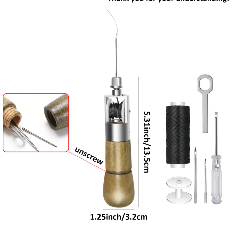 Profesyonel Deri Dikiş Awl Set - Mechanical Workshop Tools And Equipment incelemesi ve fiyatı