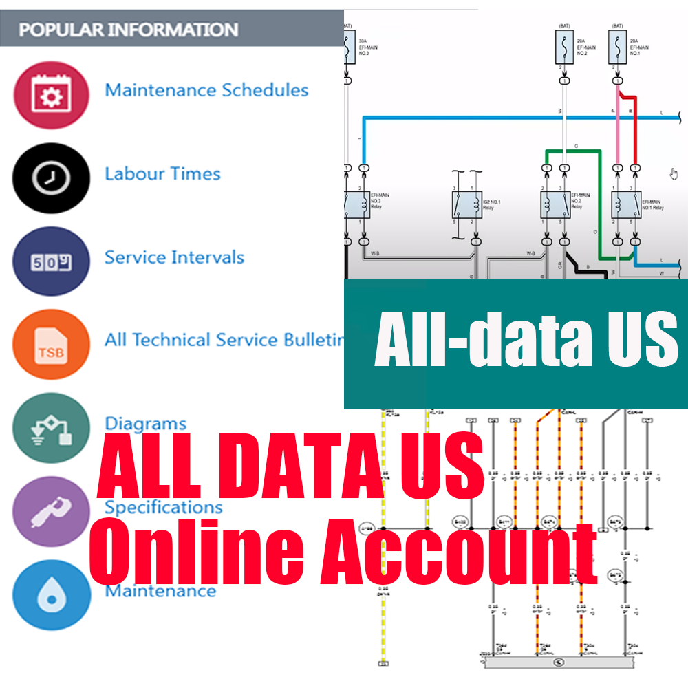 2026 Online Hesabı Alldata ABD - Workshop Tools Online incelemesi ve fiyatı