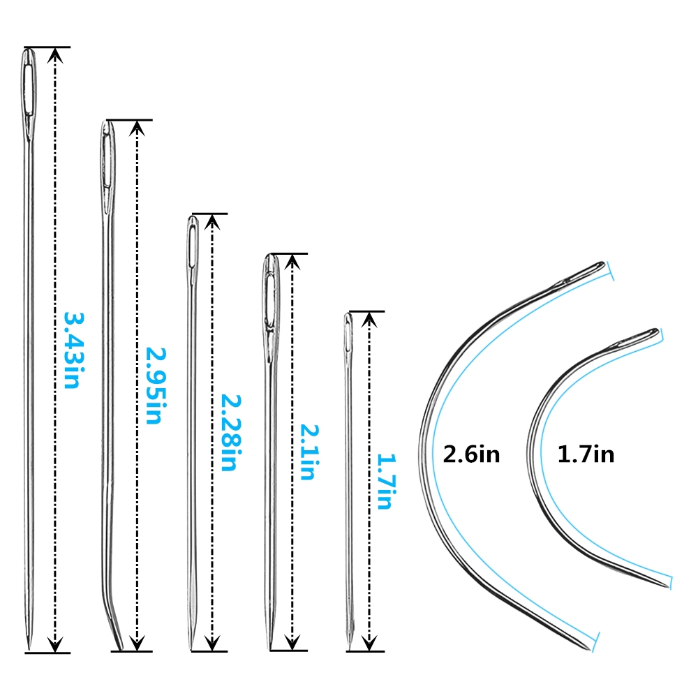 7 adet/paket deri dikiş iğne a - Mechanical Workshop Tools And Equipment incelemesi ve fiyatı